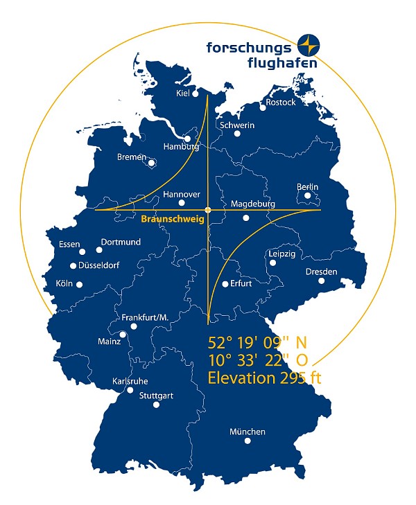 Standort - Forschungsflughafen Braunschweig GmbH